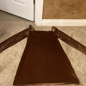 Brown Princess Polly dress